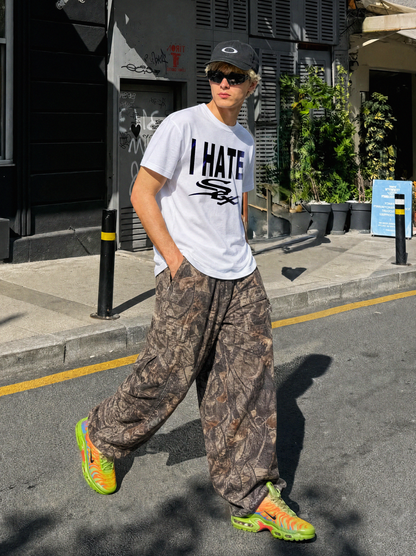 I HATE SEX T-SHIRT (blanc) porté