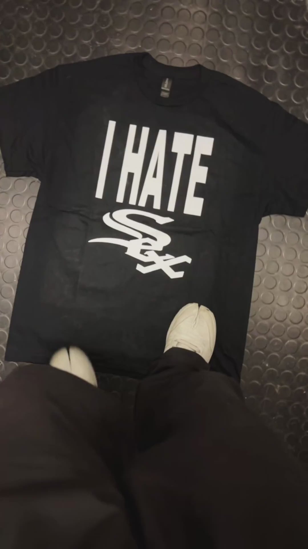 Vidéo I HATE SEX T-SHIRT (noir)
